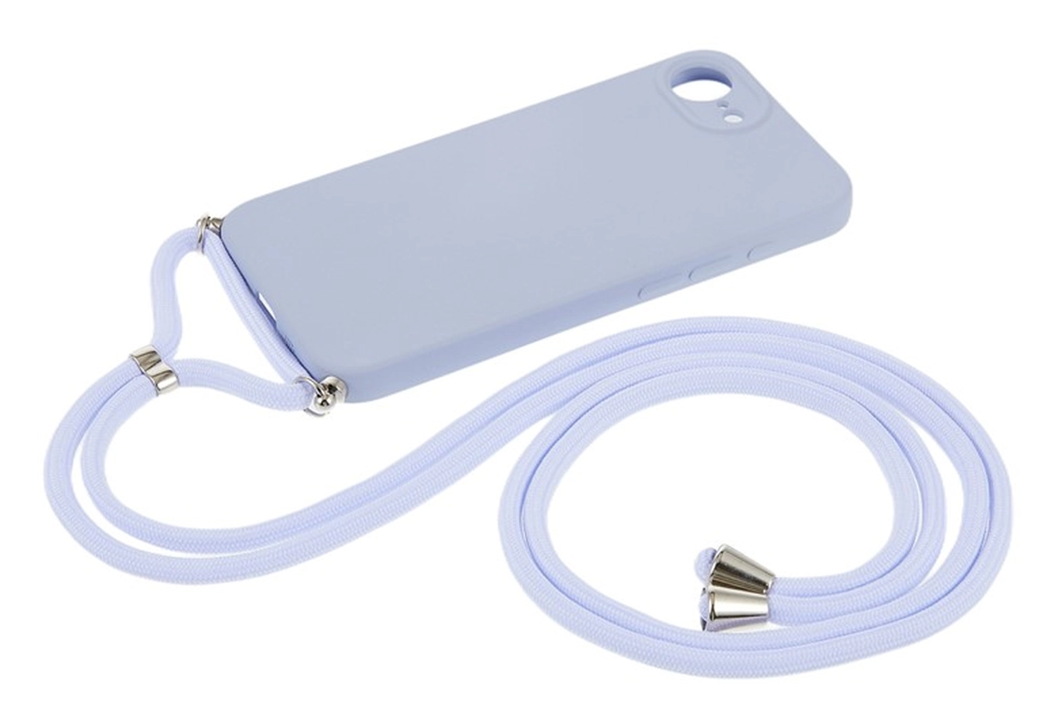 Apple iPhone 17e / 16e Hoesje met Koord en Camera Bescherming Back Cover Lichtpa afbeelding 6