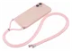 Apple iPhone 16 Plus Hoesje met Koord en Camera Bescherming Back Cover Roze afbeelding 6
