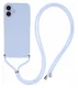 iPhone 16 Plus Hoesje met Koord en Camera Bescherming Back Cover Lichtpaars afbeelding 1