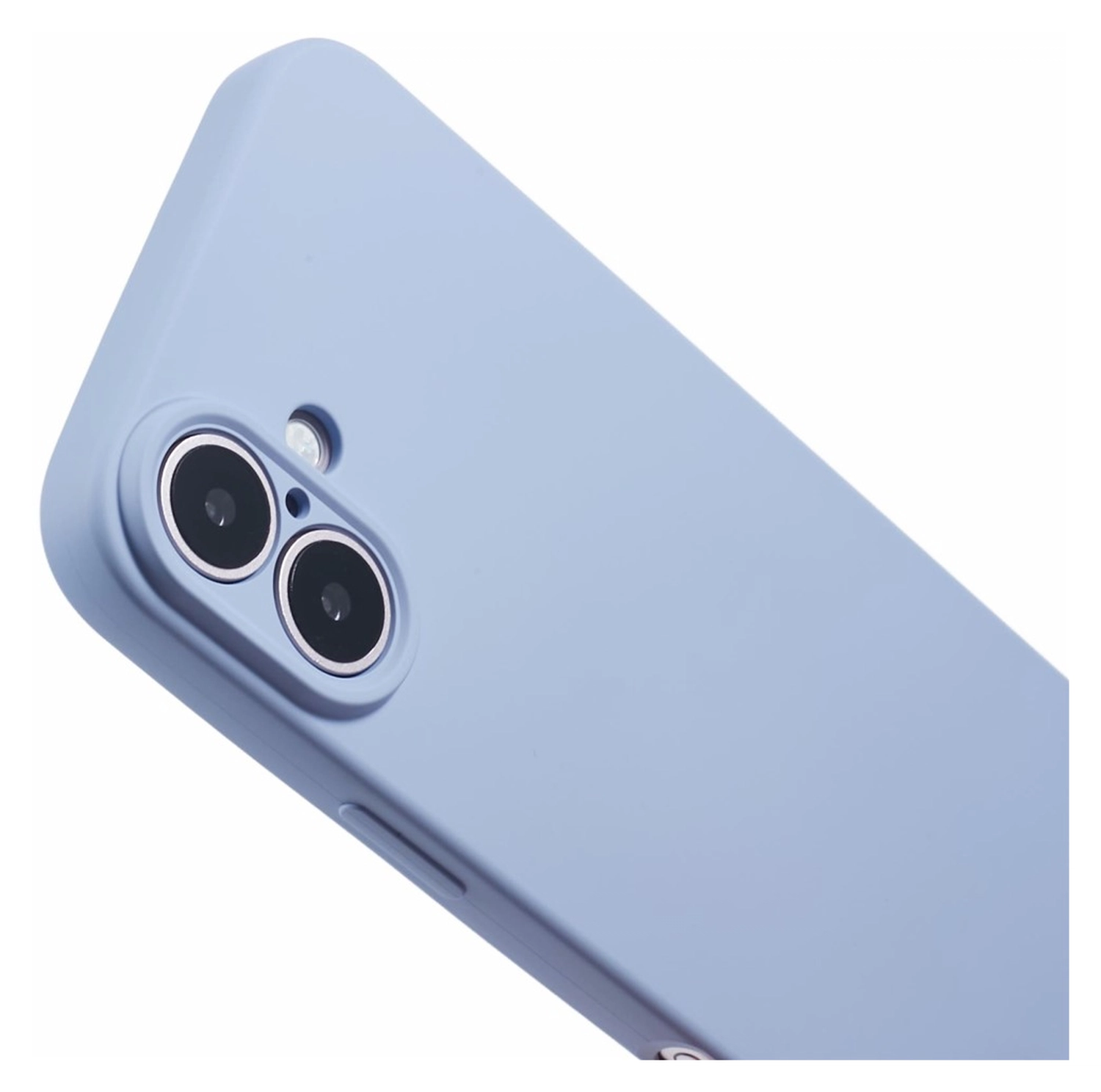 iPhone 16 Plus Hoesje met Koord en Camera Bescherming Back Cover Lichtpaars afbeelding 7