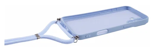 iPhone 16 Plus Hoesje met Koord en Camera Bescherming Back Cover Lichtpaars afbeelding 8
