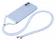 iPhone 16 Plus Hoesje met Koord en Camera Bescherming Back Cover Lichtpaars afbeelding 9