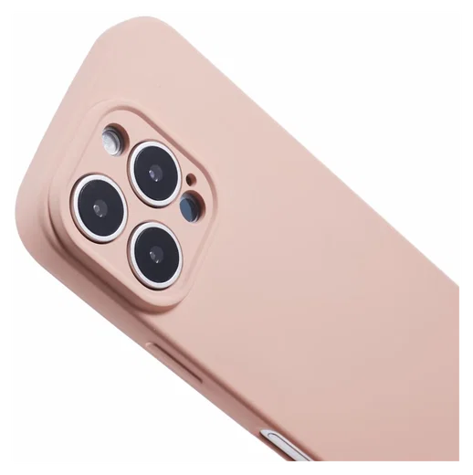 Apple iPhone 16 Pro Hoesje met Koord en Camera Bescherming Back Cover Roze afbeelding 8
