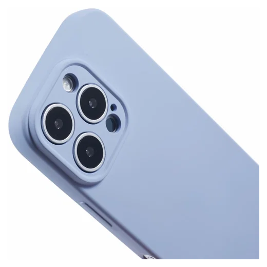 Apple iPhone 16 Pro Hoesje met Koord en Camera Bescherming Back Cover Lichtpaars afbeelding 8
