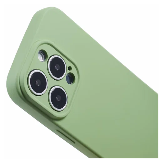 Apple iPhone 16 Pro Hoesje met Koord en Camera Bescherming Back Cover Matcha afbeelding 8