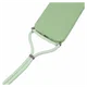 Apple iPhone 16 Pro Hoesje met Koord en Camera Bescherming Back Cover Matcha afbeelding 9
