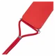 Apple iPhone 16 Pro Hoesje met Koord en Camera Bescherming Back Cover Rood afbeelding 9