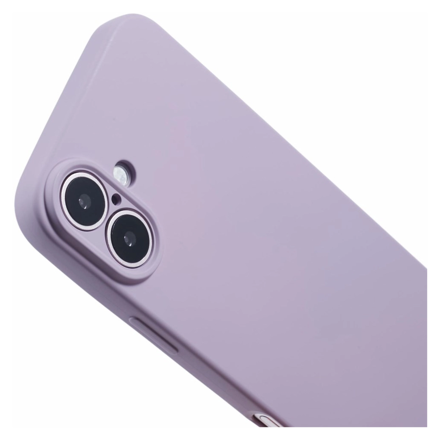 Apple iPhone 16 Hoesje met Koord en Camera Bescherming Back Cover Paars afbeelding 8