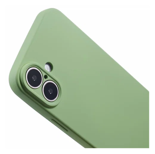 Apple iPhone 16 Hoesje met Koord en Camera Bescherming Back Cover Matcha Groen afbeelding 8