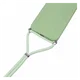 Apple iPhone 16 Hoesje met Koord en Camera Bescherming Back Cover Matcha Groen afbeelding 9