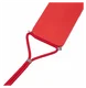 Apple iPhone 16 Hoesje met Koord en Camera Bescherming Back Cover Rood afbeelding 9