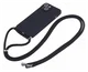 Apple iPhone 15 Hoesje met Koord en Camera Bescherming Back Cover Zwart afbeelding 6