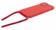 Apple iPhone 15 Hoesje met Koord en Camera Bescherming Back Cover Rood afbeelding 7
