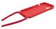 Apple iPhone 15 Hoesje met Koord en Camera Bescherming Back Cover Rood afbeelding 8