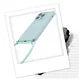 Apple iPhone 15 Pro Max Hoesje met Koord en Camera Bescherming Back Cover Mint afbeelding 3