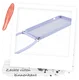Apple iPhone 11 Hoesje met Koord en Camera Bescherming Back Cover Lichtpaars afbeelding 5
