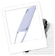 Apple iPhone 11 Hoesje met Koord en Camera Bescherming Back Cover Lichtpaars afbeelding 2