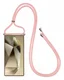 Samsung S25 Ultra Hoesje met Koord en Camera Bescherming Back Cover Roze afbeelding 7
