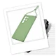Samsung S25 Ultra Hoesje met Koord en Camera Bescherming Back Cover Matcha Groen afbeelding 2