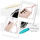 Samsung S24 Ultra Hoesje met Koord en Camera Bescherming Back Cover Roze afbeelding 3