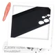 Samsung S24 Ultra Hoesje met Koord en Camera Bescherming Back Cover Zwart afbeelding 5
