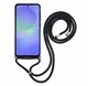Samsung Galaxy A56 Hoesje met Koord en Camera Bescherming Back Cover Zwart afbeelding 6