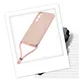 Samsung Galaxy A36 Hoesje met Koord en Camera Bescherming Back Cover Roze afbeelding 2