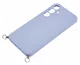 Samsung Galaxy A36 Hoesje met Koord en Camera Bescherming Back Cover Lichtpaars afbeelding 9