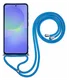 Samsung Galaxy A36 Hoesje met Koord en Camera Bescherming Back Cover Blauw afbeelding 8