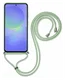 Samsung Galaxy A36 Hoesje met Koord en Camera Bescherming Back Cover Matcha afbeelding 6