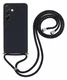 Samsung Galaxy A26 Hoesje met Koord en Camera Bescherming Back Cover Zwart afbeelding 1