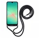Samsung Galaxy A26 Hoesje met Koord en Camera Bescherming Back Cover Zwart afbeelding 6