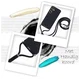 Samsung Galaxy A26 Hoesje met Koord en Camera Bescherming Back Cover Zwart afbeelding 3