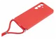 Samsung Galaxy A16 Hoesje met Koord en Camera Bescherming Back Cover Rood afbeelding 7