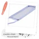 Samsung Galaxy A55 Hoesje met Koord en Camera Bescherming Back Cover Lichtpaars afbeelding 5