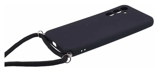 Samsung Galaxy A54 Hoesje met Koord en Camera Bescherming Back Cover Zwart afbeelding 7