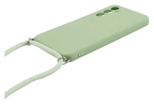 Samsung Galaxy A54 Hoesje met Koord en Camera Bescherming Back Cover Matcha afbeelding 7