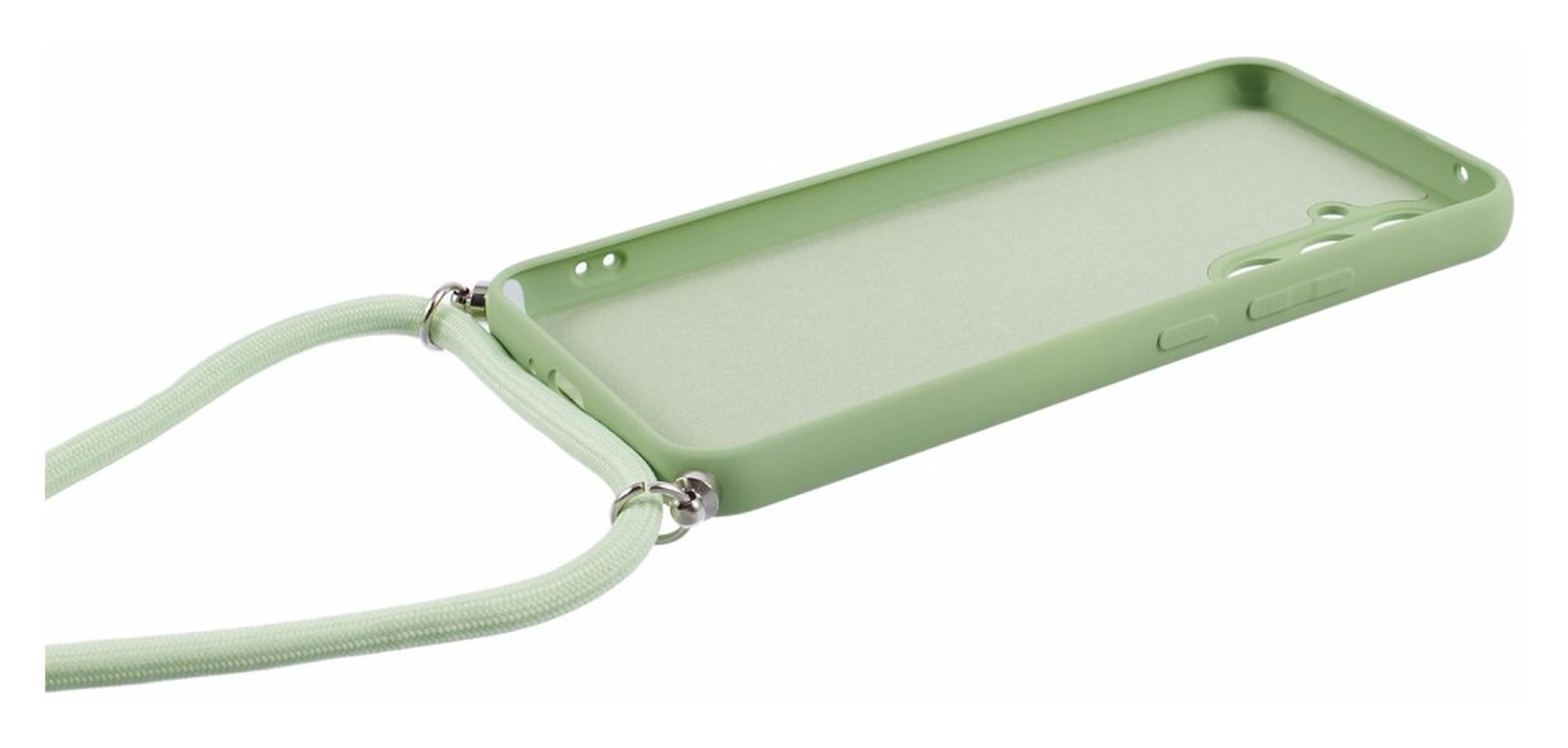 Samsung Galaxy A54 Hoesje met Koord en Camera Bescherming Back Cover Matcha afbeelding 8
