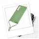 Samsung Galaxy A54 Hoesje met Koord en Camera Bescherming Back Cover Matcha afbeelding 2
