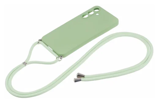 Samsung Galaxy A35 Hoesje met Koord en Camera Bescherming Back Cover Matcha afbeelding 6