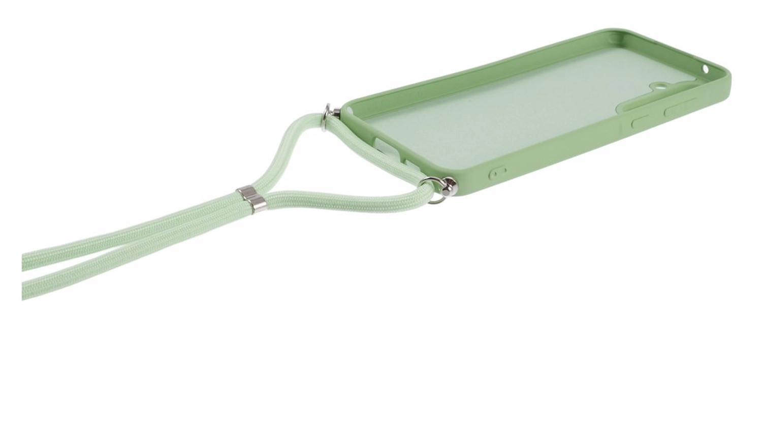 Samsung Galaxy A35 Hoesje met Koord en Camera Bescherming Back Cover Matcha afbeelding 7
