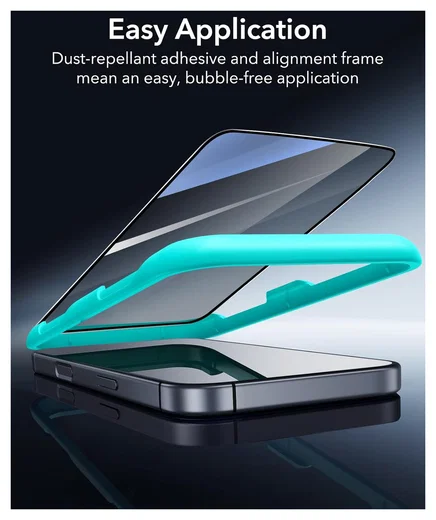 ESR Privacy Screen Protector iPhone 17 Pro Tempered Glass (3-Pack) afbeelding 3