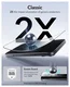 ESR UltraFit Tempered Glass iPhone 17 Pro Screen Protector (3-Pack) afbeelding 5