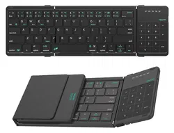 Nillkin Cube Opvouwbaar Bluetooth Toetsenbord met Touchpad Zwart afbeelding