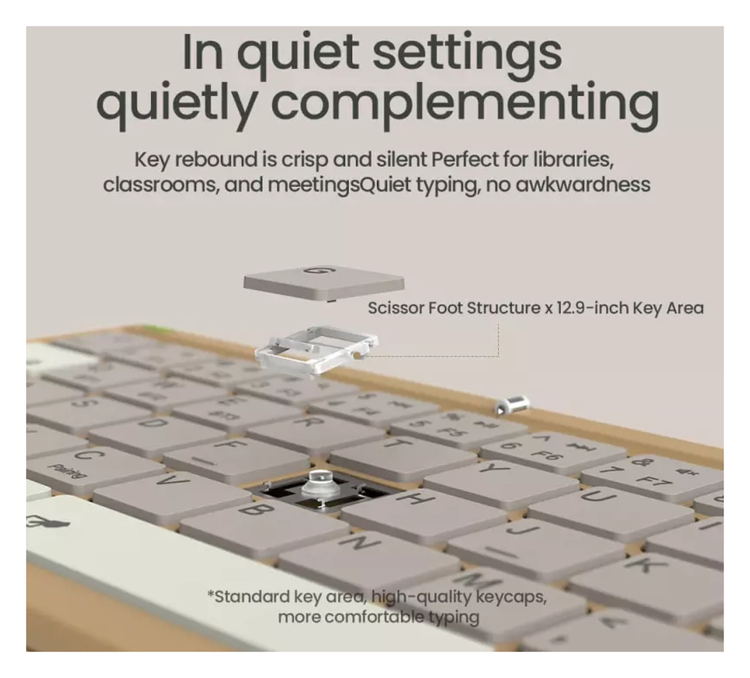 Nillkin Cube Opvouwbaar Bluetooth Toetsenbord met Touchpad Zwart afbeelding 10