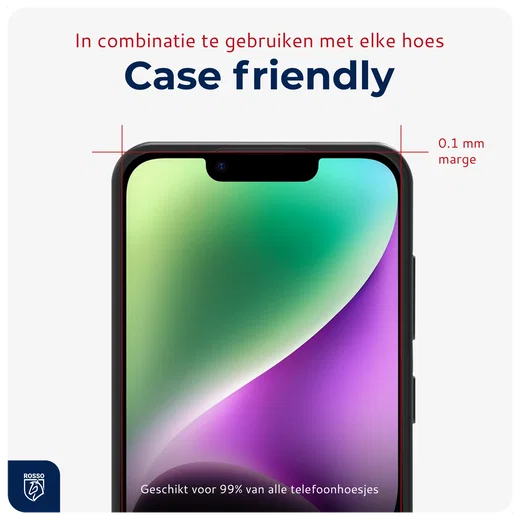 Rosso Apple iPhone 14 Tempered Glass met Installatietray (2-Pack) afbeelding 6
