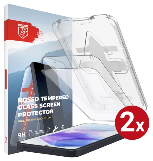 Rosso Samsung Galaxy A53 Tempered Glass met Installatietray (2-Pack) afbeelding 1