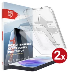 Rosso Samsung Galaxy A53 Tempered Glass met Installatietray (2-Pack) afbeelding