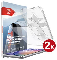 Rosso Samsung Galaxy A54 Tempered Glass met Installatietray (2-Pack) afbeelding