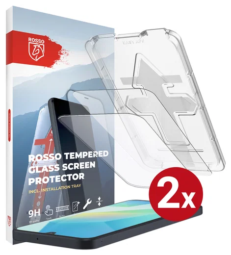 Rosso Samsung Galaxy A16 Tempered Glass met Installatietray (2-Pack) afbeelding 13
